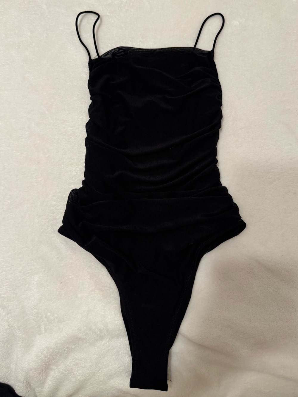 Backless Tie Back Bodysuit